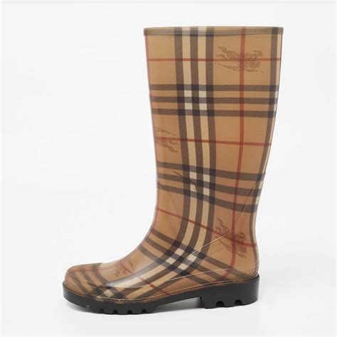 burberry rain boots 38